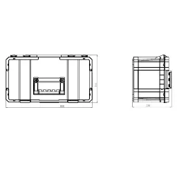 Ящик для інструментів Dexter Qbrick Pro System QB526